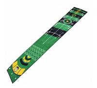 MERIGLARE Tapis d'Entraînement de Golf Tapis Green Putting Practice en Nylon et Caoutchouc avec Marquages de Distance et d'Alignement Base Antidérapante et, Style 4