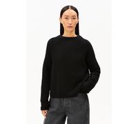 MERINAA PULL EN MAILLE | 100 % coton biologique - noir (XS)