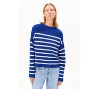 Armedangels Pull femme Merinaa Stripes Bleu XL