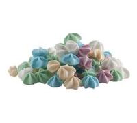 meringues fleur sucre 80g multicolore - dekora 210060 Multicolore G