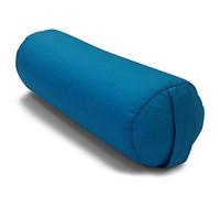 Merino Europa Rouleau de Yoga/Pilates et Traversin/Coussin Ø 22 cm X 65cm L, Référence Coutil 100% Coton, Remplissage en Option Bio-Dinkelspelzen ou Kapok Mini-Balles Fibres, Made in Germany