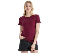 Merino Protect 100% Mérino Tee Shirt Femme Anti-odeurs sous vêtement Doux Laine Mérinos Manches Courtes T-Shirt Respirant Fonctionnel Randonnée