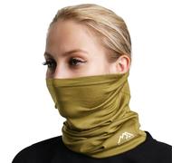 Merino.tech Merino Wool Neck Warmer - Cache Cou Thermique Laine Merinos pour Hommes et Femmes (Olive Grove)