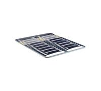 Cadre à lattes 3 zones morphologiques Merinos 140x190 Gris G