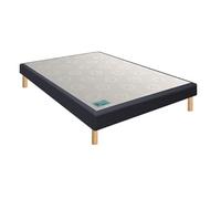 Sommier Merinos STYLO-2 140x190 Chiné bleu nuit.