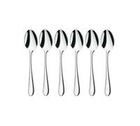 WMF Merit ensemble de cuillères à expresso 6 pièces, 10,8 cm, cuillère à expresso Cromargan Protect en acier inoxydable poli, petites cuillères résistantes aux rayures, lavables au lave-vaisselle