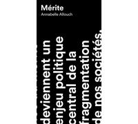 Mérite - Annabelle Allouch - Anamosa - broché - Essai