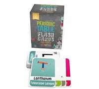 Merka Educational Flashcards - Periodic Table - 118 Kids Periodic Table Of Elements Cards - Beautiful Images Representing Each Chemistry Element - Educational Science For Kids - Pocket Size And Stem
