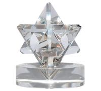 Merkaba Cristal avec socle - Génère la paix et la Sérénité