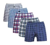 Merking Shorts de Plage pour Homme Respirant et Doux Coton Caleçons Taille Haute L'été Shorts de Loisirs Pack de 3/4/5 SJDK2205M-5Pack01-XL