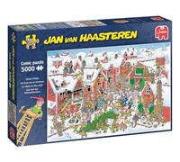 Jumbo Puzzle Jan van Haasteren – Le village du Père Noël (5000 pièces)