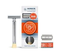 MERKUR – Rasoir réglable Progress – Chrome – Manche long
