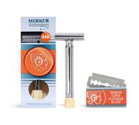 MERKUR – Rasoir réglable Progress – Chrome – Manche long