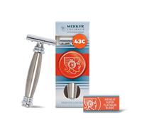 Merkur - Rasoir Réglable Lourd - Chrome Inox