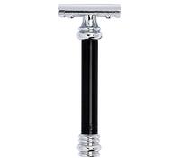 Merkur - Rasoir Réglable - Manche Noir Chrome