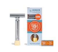 Merkur Razor, Straight Comb, Adjustable Blade Gap, Short Handle