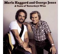 MERLE HAGGARD & GEORGE JONES - MERLE HAGGARD & GEORGE JONES a taste of yesterday's wine EPIC 38203 (LP vinyl record)