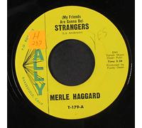 MERLE HAGGARD - strangers / please mr. d.j. 45 rpm single