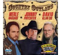 MERLE / JOHNNY PAYCHECK / DAVID HAGGARD Country Outlaws (CD)