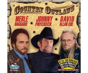 MERLE / JOHNNY PAYCHECK / DAVID HAGGARD Country Outlaws (CD)