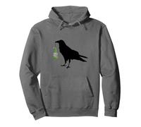 Merle Noir avec Nain Vert Corbeau et Nain Irlandais Sweat à Capuche