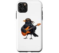 Merle Noir Guitare Biologiste Ornithologue Nature Oiseau Coque pour iPhone 11 Pro Max