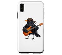 Merle Noir Guitare Biologiste Ornithologue Nature Oiseau Coque pour iPhone XS Max