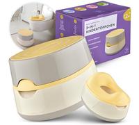 Merle Toys® Pot 3 en 1 pour enfants - Testé TÜV - Sans BPA - Toilettes d'entraînement - Pot pour bébé à partir de 1 an - Toilettes + siège de toilette pour enfant + tabouret de toilette - Nettoyage