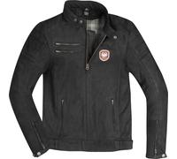 Merlin Alton Veste de moto en cuir, noir, taille L pour homme