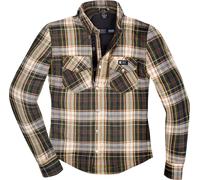 Merlin Axe Chemise de moto, brun, taille 2XL pour homme