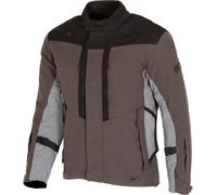 Merlin Borderlands D3O Blouson textile de moto, gris, taille L pour homme