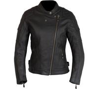 Merlin Bristol D3O Cafe Veste en cuir de moto pour dames, noir, taille L pour homme