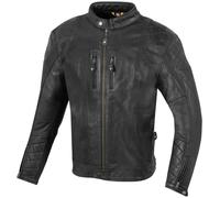 Merlin Cambrian Veste en cuir de moto, noir, taille 3XL pour homme