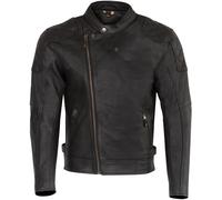 Merlin Chester D3O Cafe Veste en cuir de moto, noir, taille 3XL pour homme