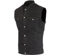 Merlin Club Denim D3O Gilet de moto, noir, taille XL pour homme