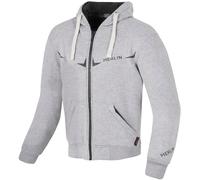 Merlin Easton Veste zip hoodie moto, Gris clair, Taille XL