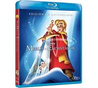 Merlin l'enchanteur - Disney - Blu-ray - 50e anniversaire (Import, Region Free)