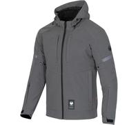 Merlin Flare D3O veste textile de moto imperméable, gris, taille 3XL pour homme
