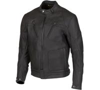 Merlin Gable II Blouson en cuir de moto imperméable, noir, taille 38 pour homme