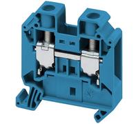 Merlin Gerin Bloc de terminaux de Passage, 16Mm² 76 A Nivel Único 1X1 Tornillo, Bleu, 1