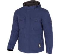 Merlin Jagger Urban Utility D3O Blouson textile de moto, bleu foncé, Taille XL