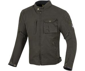 Merlin Lythe Veste cirée de moto, Marron, Taille 3XL