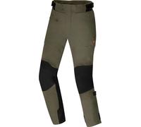 Merlin Mahala D3O Explorer Pantalon textile moto, noir/vert, Taille Short 3XL