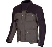 Merlin Mahala D3O Explorer Veste textile de moto, noir-vert, taille L pour homme