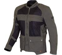 Merlin Mahala D3O Raid Explorer Veste textile de moto, olive, Taille 3XL