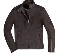 Veste en cuir de moto Merlin Mia pour femmes, noir, XS
