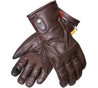 Merlin Minworth II D3O Gants de moto imperméables chauffés, Brun foncé, Taille L