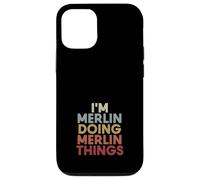 Merlin Name Merlin Personalized Name First Given Coque pour iPhone 12/12 Pro