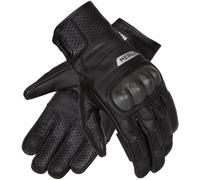 Merlin Overland Air D3O Gants de moto, noir, Taille M