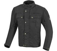 Merlin Perton Veste cirée de moto, noir, taille M pour homme